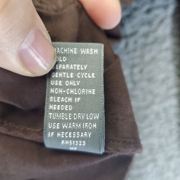 Josephine Chaus Jacket Womens Size 10 Brown Tailored Button Front Long Sleeve - Picture 4 of 9